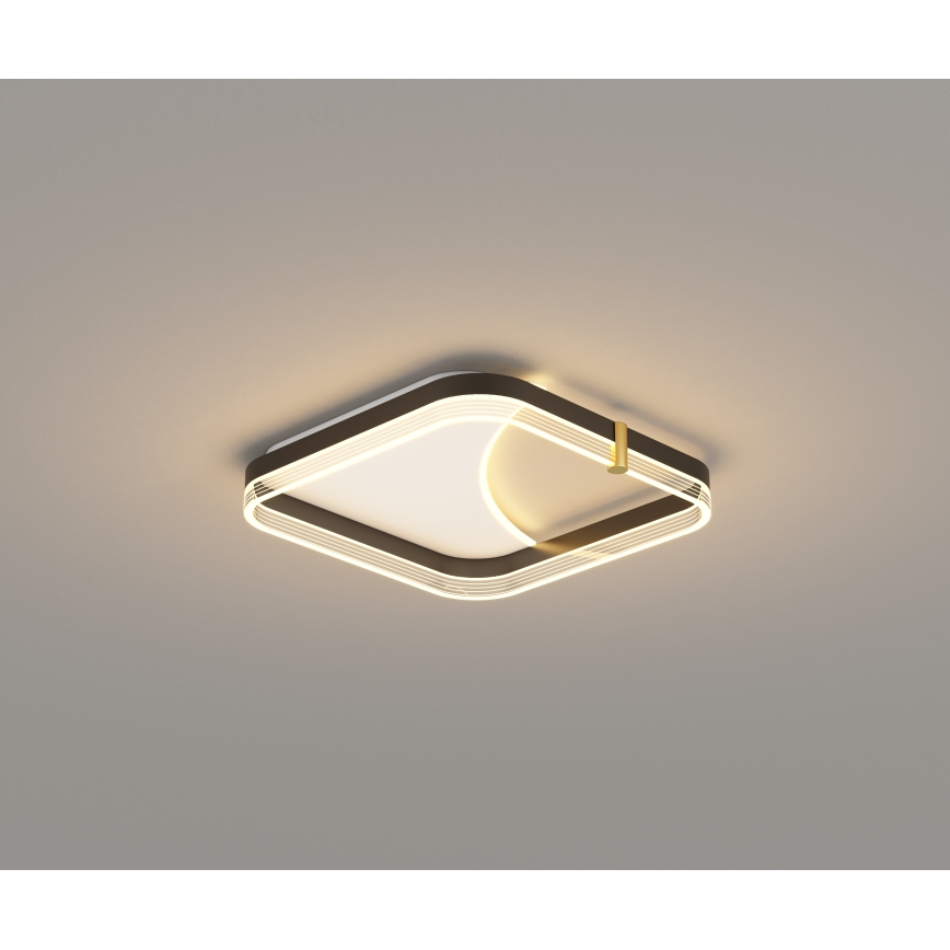 Brilagi - SIRELI hämardatav laevalgusti LED/56W/230V 3000-6000K 40x40 cm + kaugjuhtimispult