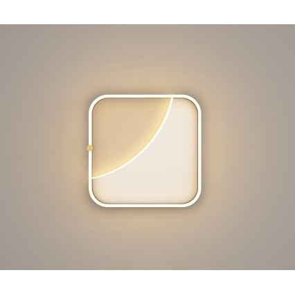 Brilagi - SIRELI hämardatav laevalgusti LED/56W/230V 3000-6000K 40x40 cm + kaugjuhtimispult