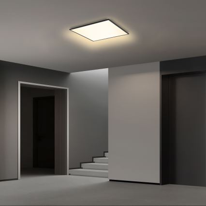 BRILAGI - LED hämardatav laelamp SLIMFRAME LED/36W/230V 45x45 cm 3000-6000K must + kaugjuhtimispult