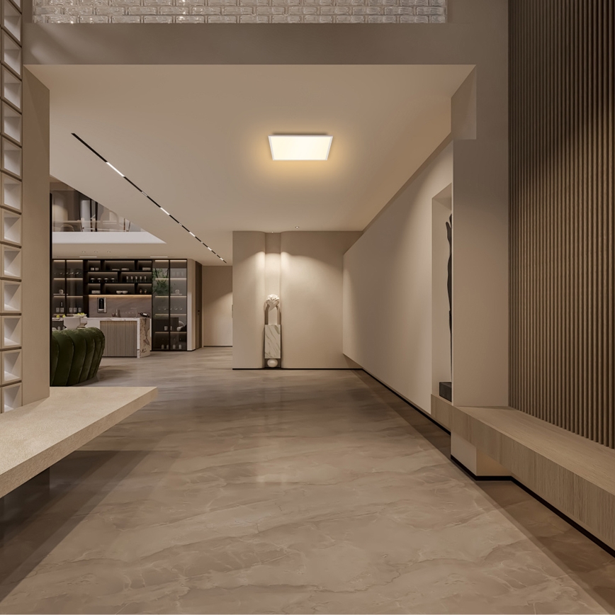 Brilagi - LED hämardatav laelamp SLIMFRAME LED/36W/230V 45x45 cm 3000-6000K valge + kaugjuhtimispult