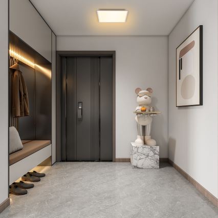 Brilagi - LED hämardatav laelamp SLIMFRAME LED/36W/230V 45x45 cm 3000-6000K valge + kaugjuhtimispult