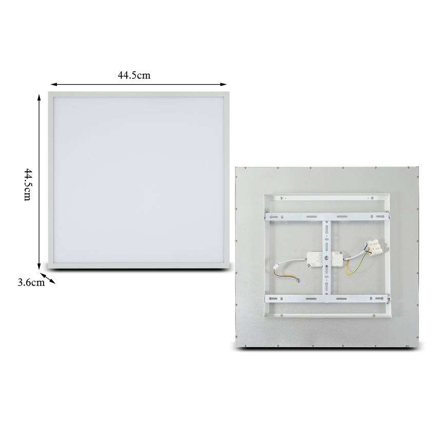 Brilagi - LED hämardatav laelamp SLIMFRAME LED/36W/230V 45x45 cm 3000-6000K valge + kaugjuhtimispult