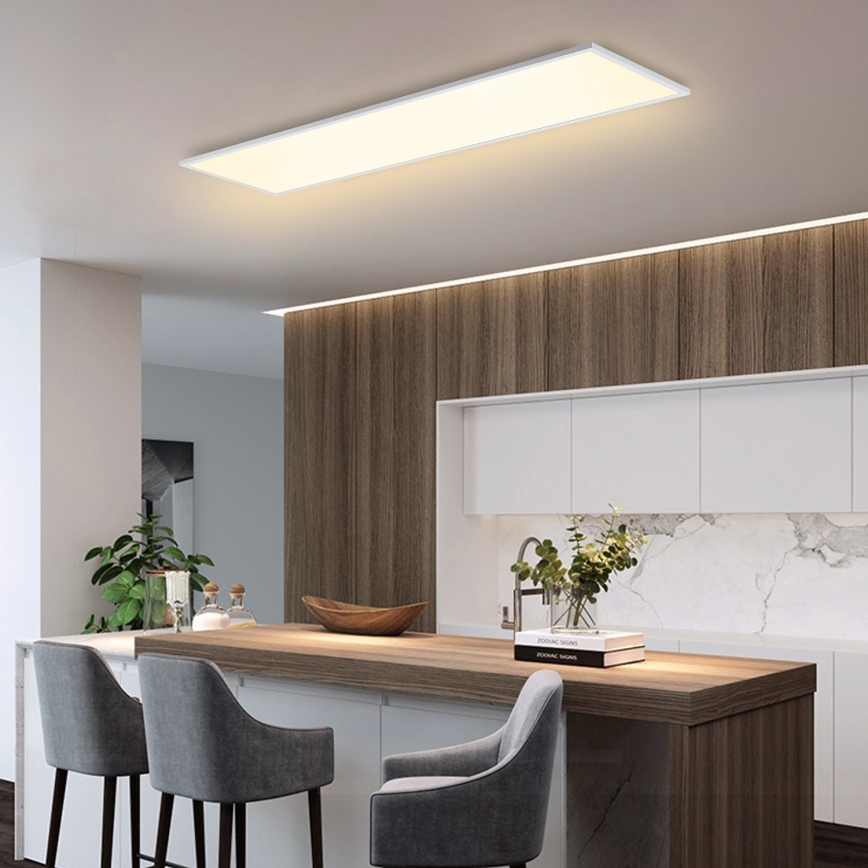 Brilagi - hämardatav laelamp SLIMFRAME LED/58W/230V 120x30 cm 3000-6000K valge + kaugjuhtimispult