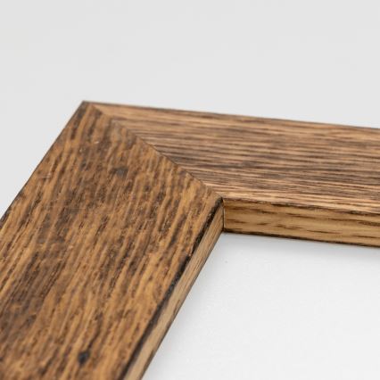 Brilagi - hämardatav LED-laevalgusti SLIMFRAME WOOD LED/36W/230V 49,5x49,5 cm 3000-6000K pruun + kaugjuhtimispult