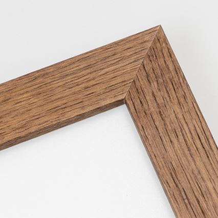 Brilagi - LED-hämardatav laelamp SLIMFRAME WOOD LED/36W/230V 49,5x49,5 cm 3000-6000K tumepruun + kaugjuhtimispult