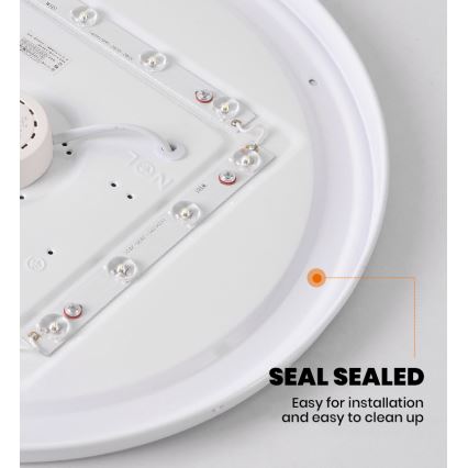 Brilagi - Hämardatav LED-valgusti SMART STARS LED/24W/230V, läbimõõt 38 cm, 2700-6500K, Wi-Fi Tuya + kaugjuhtimispult