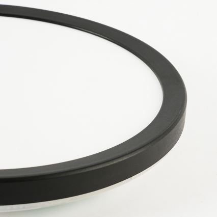 Brilagi - Hämardatav laelamp ULTRA SLIM LED/24W/230V 2700-6500K läbimõõt 42 cm must + kaugjuhtimispult