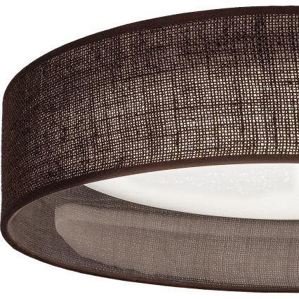 BRILAGI - hämardatav LED-laelamp VELVET SMARTIX STARS LED/24W/230V 3000-6000K läbimõõt 45 cm pruun Wi-Fi Tuya Beacon + kaugjuhtimispult