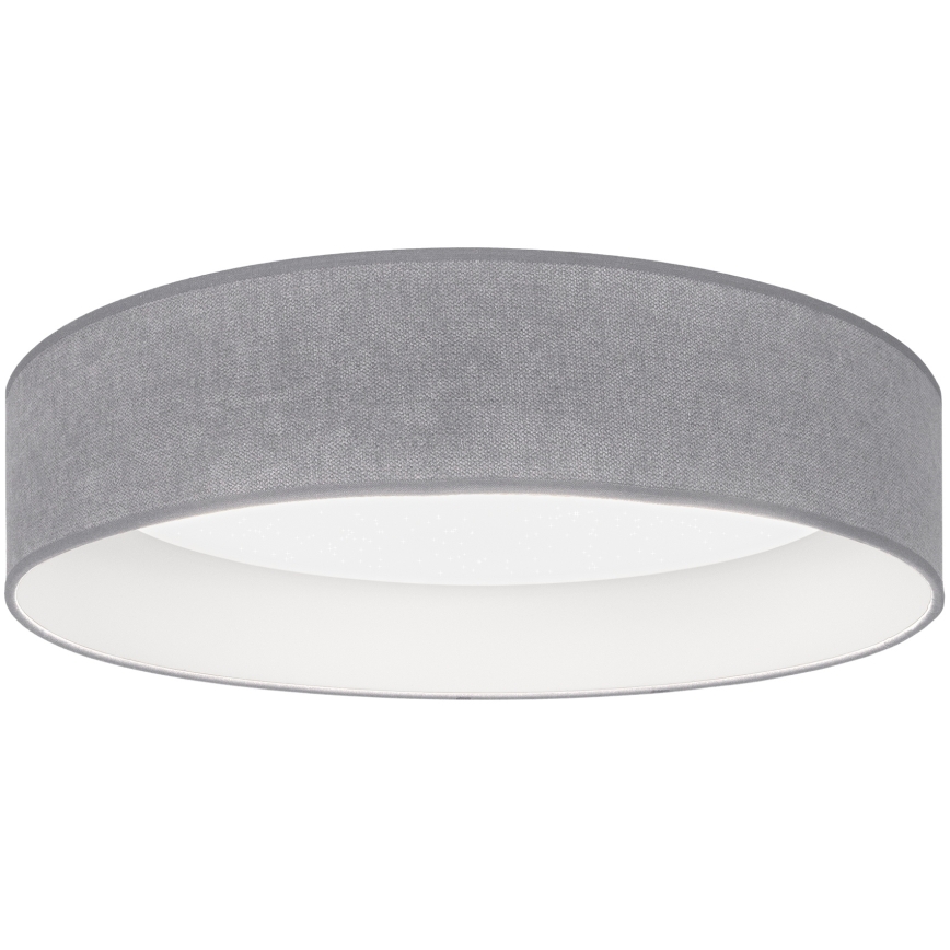 Brilagi - LED-hämardatav laevalgusti VELVET SMARTIX STARS LED/36W/230V 3000-6000K läbimõõt 55 cm hall Wi-Fi Tuya Beacon + kaugjuhtimine