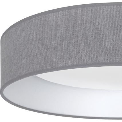 Brilagi - LED-hämardatav laevalgusti VELVET SMARTIX STARS LED/36W/230V 3000-6000K läbimõõt 55 cm hall Wi-Fi Tuya Beacon + kaugjuhtimine