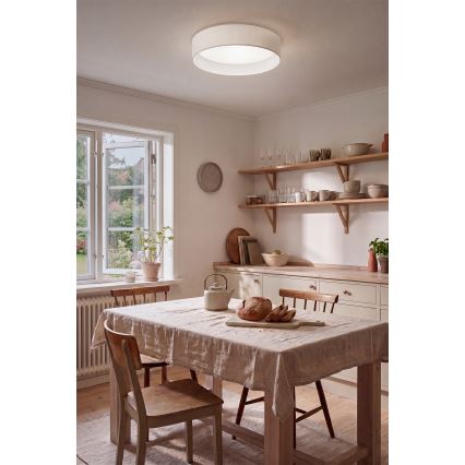 Brilagi - LED-hämardatav laelamp VELVET SMARTIX LED/36W/230V 3000-6000K läbimõõt 55 cm valge Wi-Fi Tuya Beacon + kaugjuhtimispult