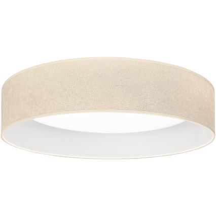 Brilagi - LED hämardatav laevalgusti VELVET SMARTIX LED/36W/230V 3000-6000K läbimõõt 55 cm kreemvalge Wi-Fi Tuya Beacon + kaugjuhtimispult
