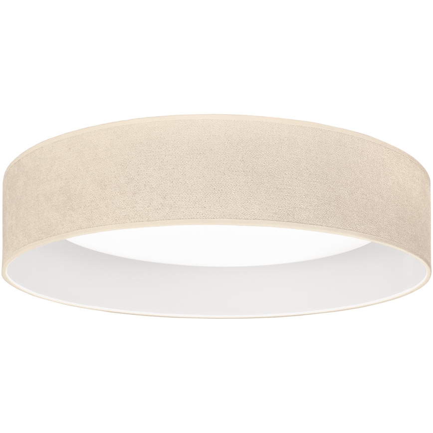 Brilagi - LED hämardatav laevalgusti VELVET SMARTIX LED/36W/230V 3000-6000K läbimõõt 55 cm kreemvalge Wi-Fi Tuya Beacon + kaugjuhtimispult