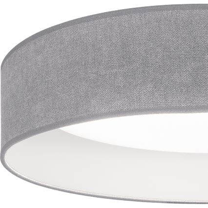 Brilagi - LED-hämardatav laelamp VELVET SMART VARI LED/24W/230V 3000-6500K läbimõõt 45 cm hall + kaugjuhtimispult