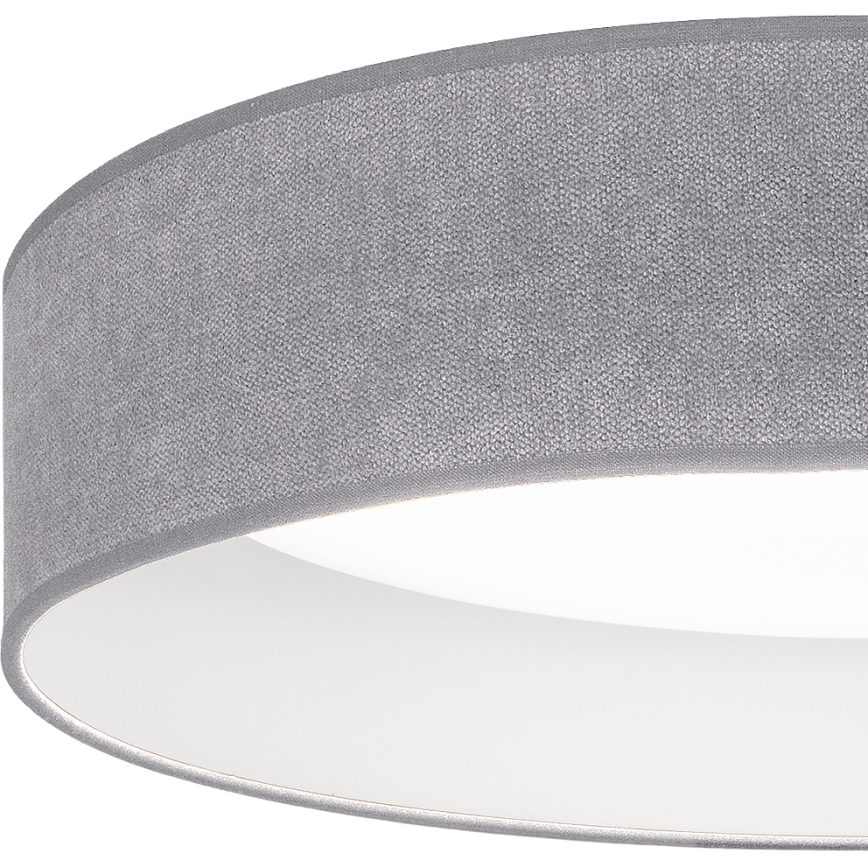Brilagi - LED-hämardatav laelamp VELVET SMART VARI LED/24W/230V 3000-6500K läbimõõt 45 cm hall + kaugjuhtimispult