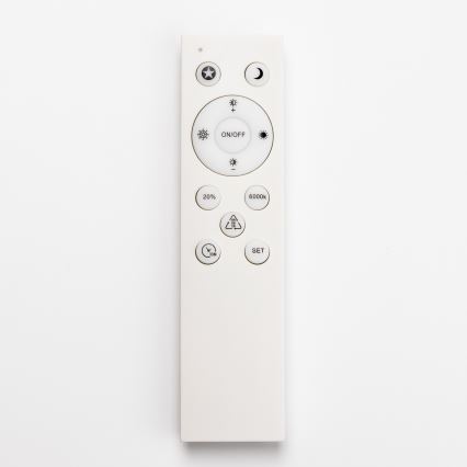 BRILAGI - Hämardatav LED-laelamp VELVET TWIST LED/36W/230V 3000-6000K Ø 65 cm Wi-Fi Tuya Beacon pruun/kuldne + kaugjuhtimispult