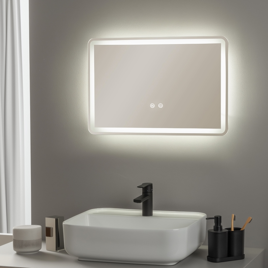 Brilagi - LED-vannitoa soojendusega peegel BELLA LED/12W/230V 40x60 cm IP44 CRI 90 hämardatav + CCT