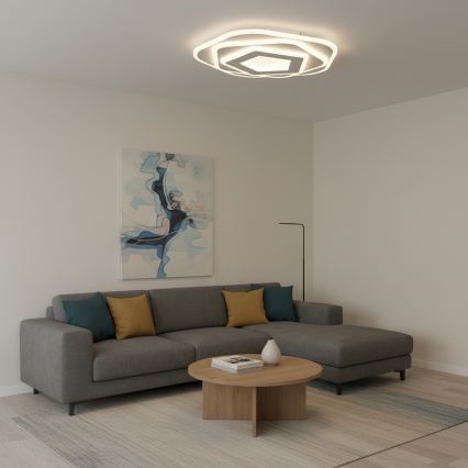 Brilagi - LED-hämardatav laelamp MODERN LED/64W/230V 3000-6000K läbimõõt 40 cm + kaugjuhtimispult