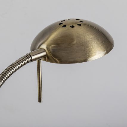 Brilagi - Hämardatav põrandalamp SCARLETT 1xR7s/230W/230V + 1xG9/40W pronks