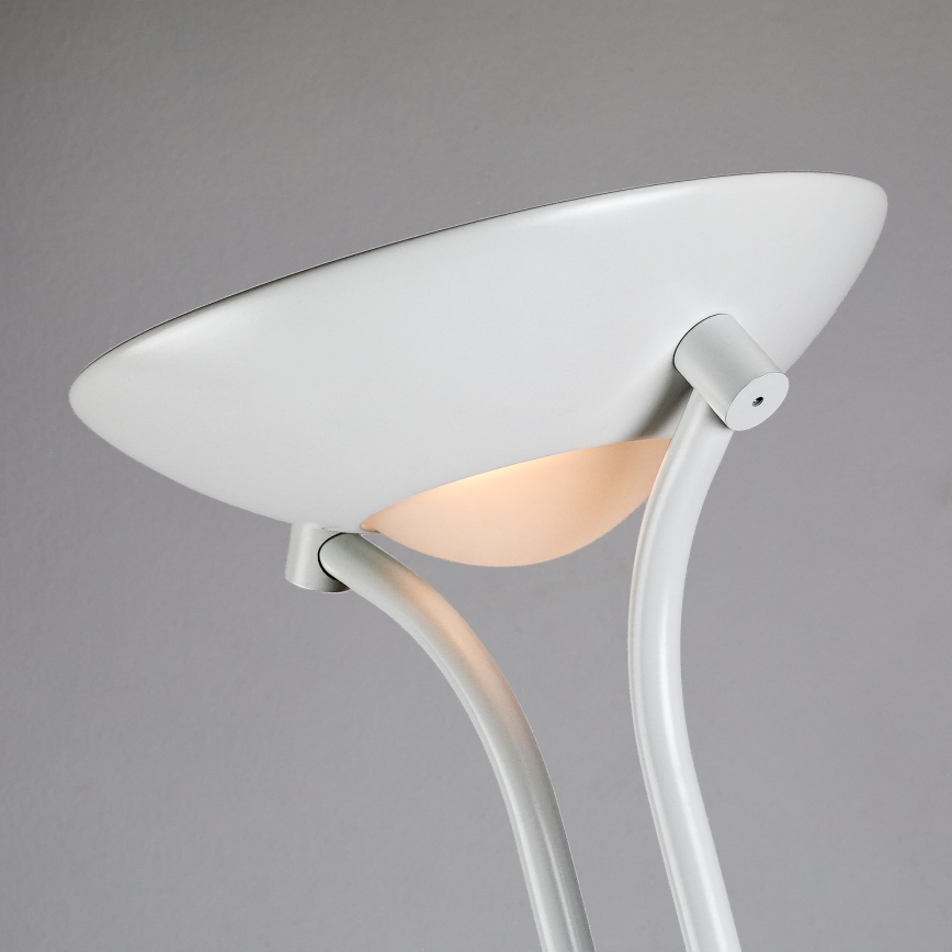 Brilagi - Hämardatav põrandalamp SCARLETT 1xR7s/230W/230V + 1xG9/40W valge