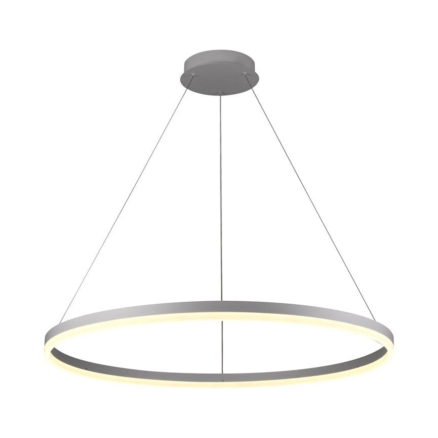 Brilagi - CIRCLE LED hämardatav rippvalgusti 55W/230V 3000-6500K läbimõõt 80 cm valge + kaugjuhtimispult