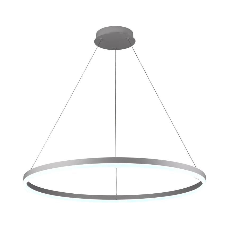 Brilagi - CIRCLE LED hämardatav rippvalgusti 55W/230V 3000-6500K läbimõõt 80 cm valge + kaugjuhtimispult