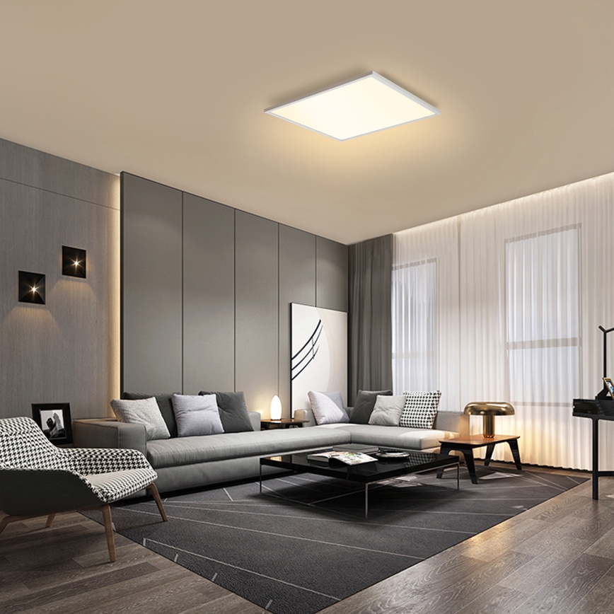 Brilagi - LED hämardatav laevalgusti SLIMFRAME LED/58W/230V 60x60 cm 3000-6000K valge + kaugjuhtimispult