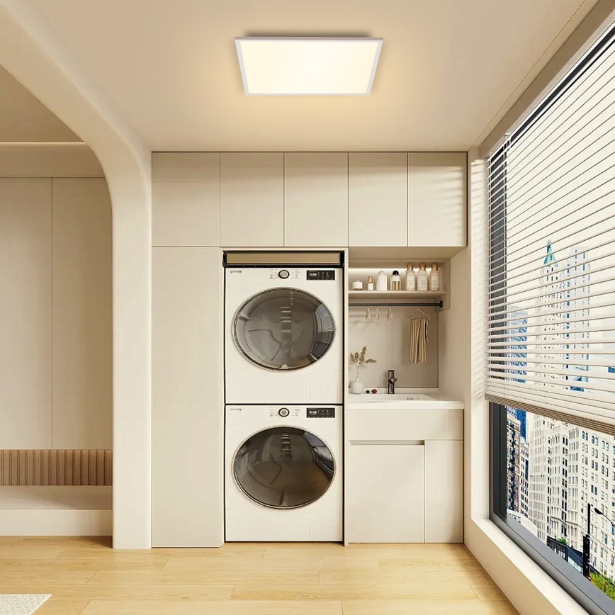 Brilagi - LED hämardatav laevalgusti SLIMFRAME LED/58W/230V 60x60 cm 3000-6000K valge + kaugjuhtimispult