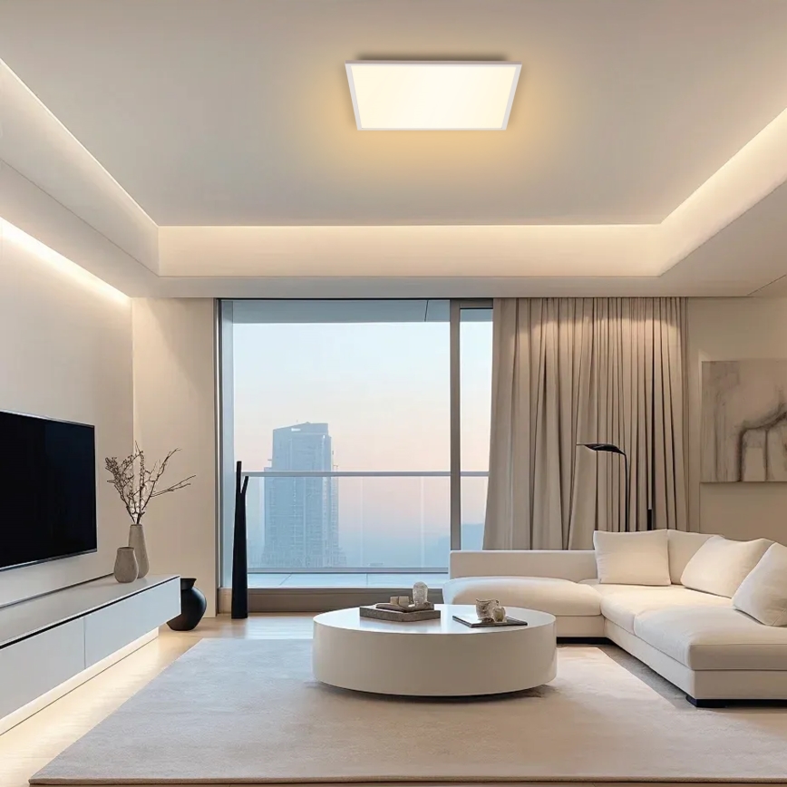 Brilagi - LED hämardatav laevalgusti SLIMFRAME LED/58W/230V 60x60 cm 3000-6000K valge + kaugjuhtimispult