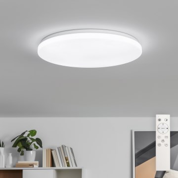 Brilagi - hämardatav SMART laelamp LED/24W/230V, läbimõõt 38 cm, 3000-6000K, Wi-Fi Tuya Beacon + kaugjuhtimispult