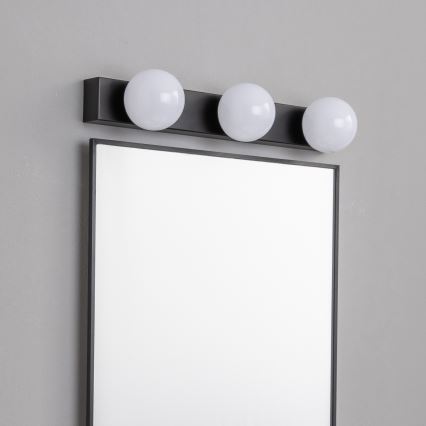 Brilagi - LED-vannitoa peeglivalgusti HOLLYWOOD 3xLED/3W/230V 39 cm IP44 must