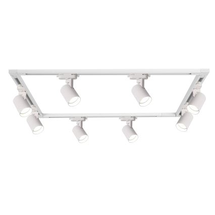 Brilagi - HUSKY liistusüsteemi punktvalgusti 8xGU10/10W/230V valge