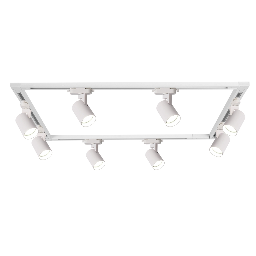 Brilagi - HUSKY liistusüsteemi punktvalgusti 8xGU10/10W/230V valge