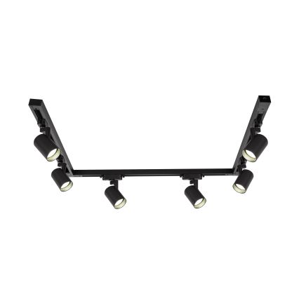 Brilagi - HUSKY liistvalgustussüsteemi punktvalgusti 6xGU10/10W/230V, must