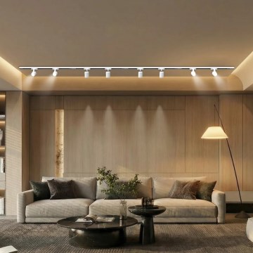 Brilagi - HUSKY rööbastesüsteemi spottvalgusti 8xGU10/10W/230V, valge