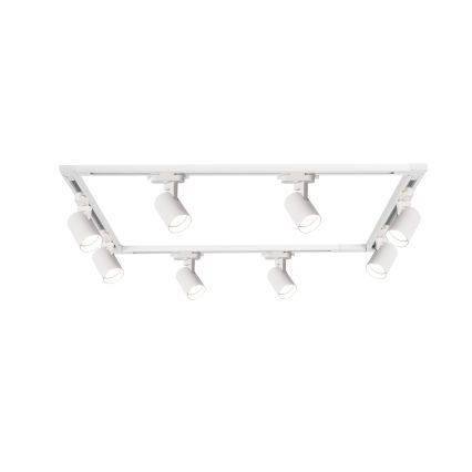 Brilagi - HUSKY rööbastesüsteemi spottvalgusti 8xGU10/10W/230V, valge