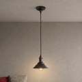 BRILAGI - juhtmega ripatslamp FORGE 1xE27/60W/230V, läbimõõt 22 cm, pruun