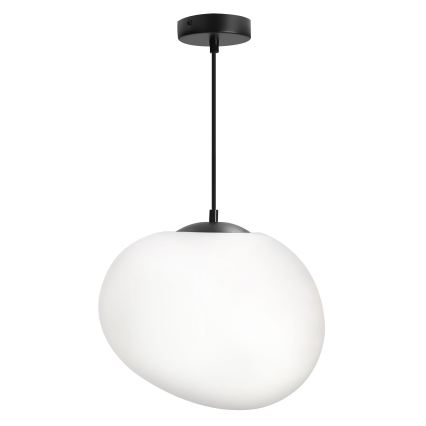 BRILAGI - Kaabliga laelamp PEBBLES 1xE27/40W/230V, läbimõõt 25 cm, must