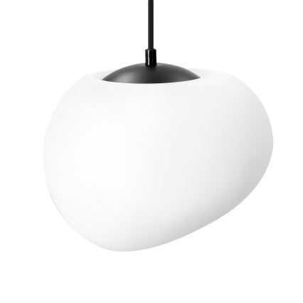 BRILAGI - Kaabliga laelamp PEBBLES 1xE27/40W/230V, läbimõõt 25 cm, must