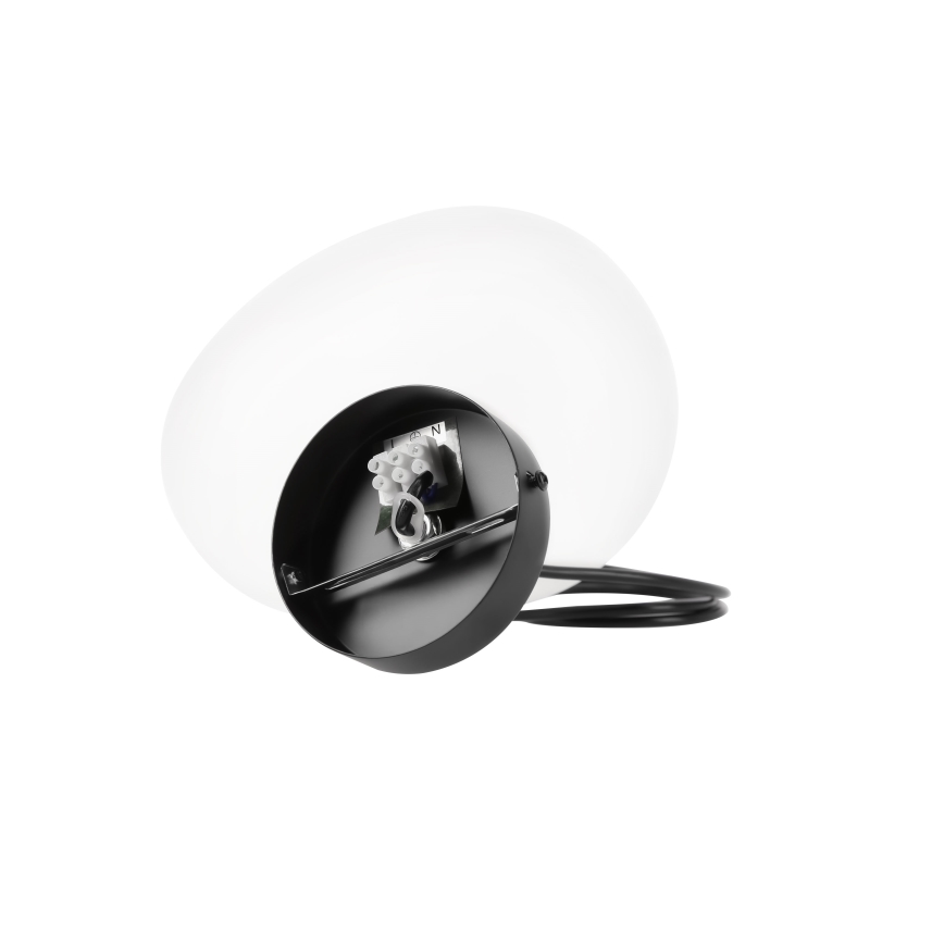 BRILAGI - Kaabliga laelamp PEBBLES 1xE27/40W/230V, läbimõõt 25 cm, must
