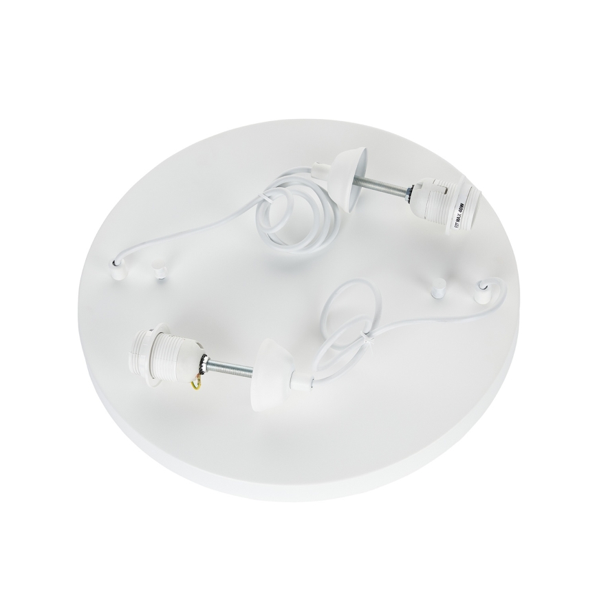 Brilagi - kaabliga ripplamp WABI SABI 2xE27/40W/230V Ø 74 cm valge
