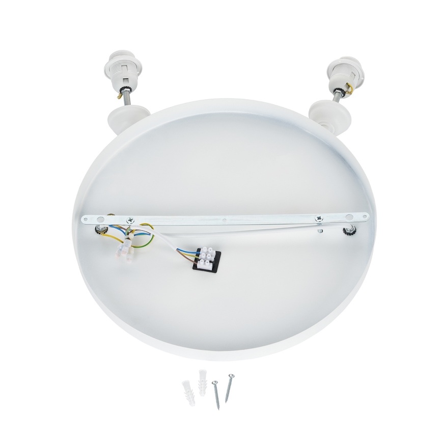 Brilagi - kaabliga ripplamp WABI SABI 2xE27/40W/230V Ø 74 cm valge