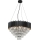 Brilagi - kaabliga ripplühter CARLOS 9xE14/40W/230V, läbimõõt 60 cm