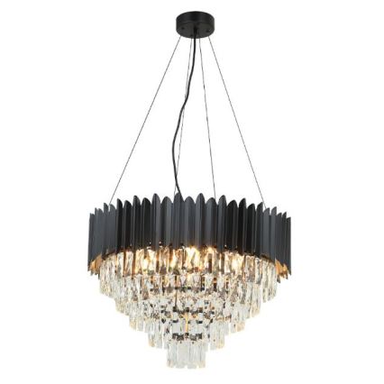 Brilagi - kaabliga ripplühter CARLOS 9xE14/40W/230V, läbimõõt 60 cm