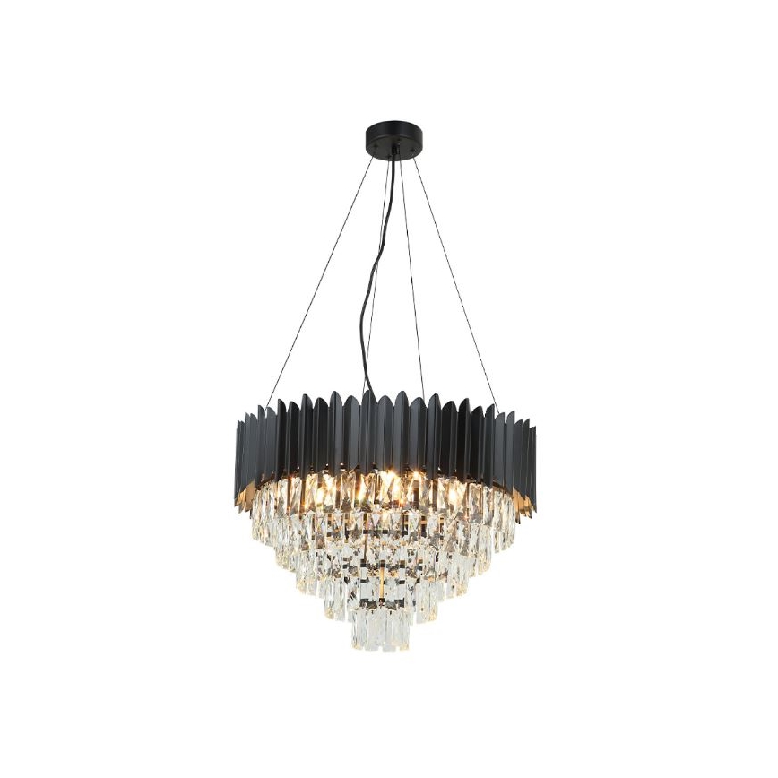 Brilagi - kaabliga ripplühter CARLOS 9xE14/40W/230V, läbimõõt 60 cm