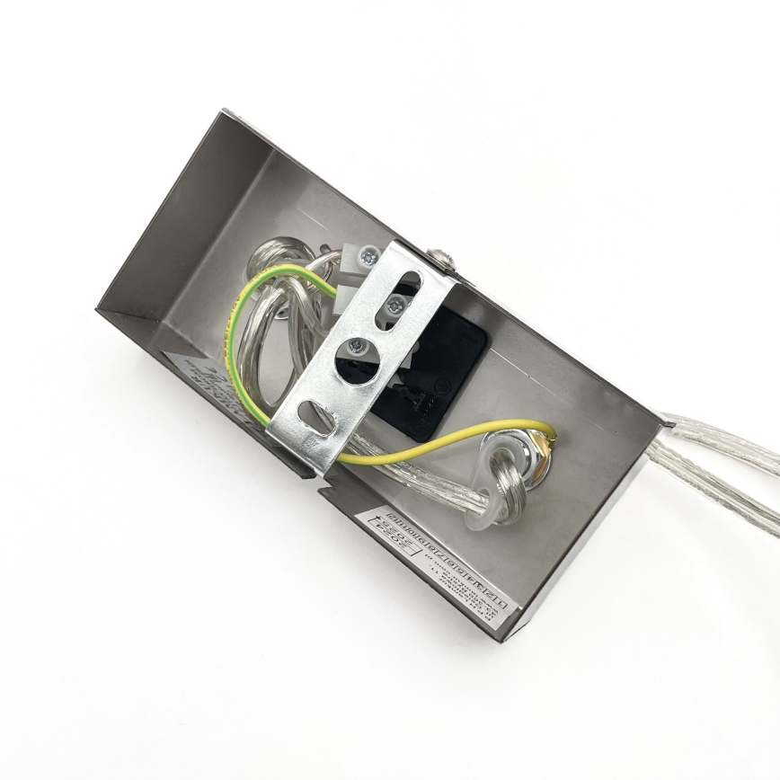 Brilagi - kaabliga ripplühter MALONY 6xE14/20W/230V läikiv kroom