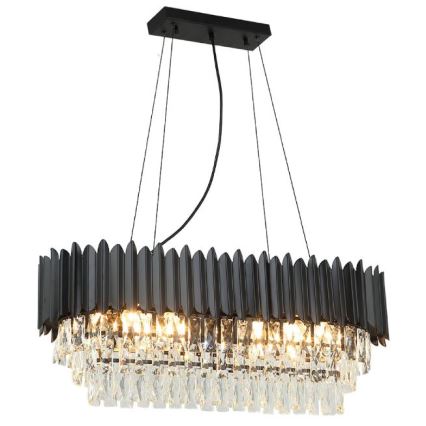 Brilagi - Kaabliga rippuv lühter CARLOS 10xE14/40W/230V