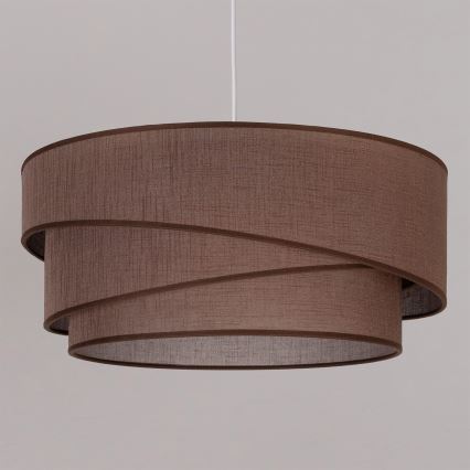 Brilagi - kaabliga rippvalgusti ARROW 1xE27/60W/230V, läbimõõt 45 cm, pruun