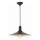 Brilagi - kaabliga rippvalgusti FORGE 1xE27/60W/230V, läbimõõt 36 cm, must