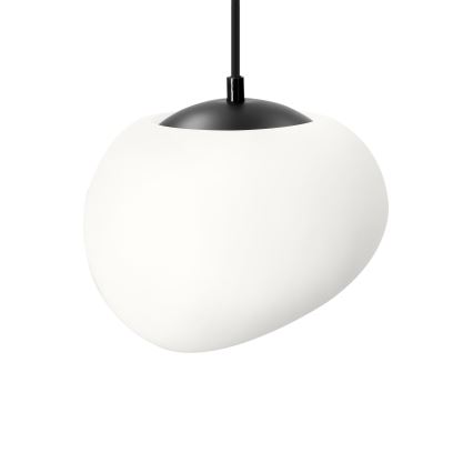 BRILAGI - Kaabliga rippvalgusti PEBBLES 1xE27/40W/230V läbimõõt 20 cm must